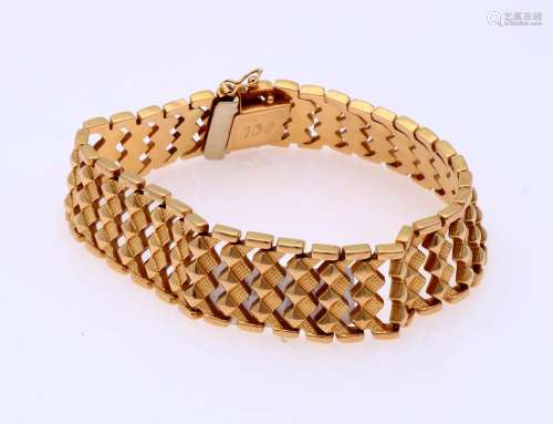 wide gold bracelet
