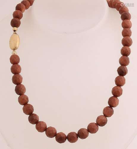 goldstone necklace