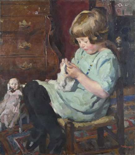 Paul Dom, Girl with doll
