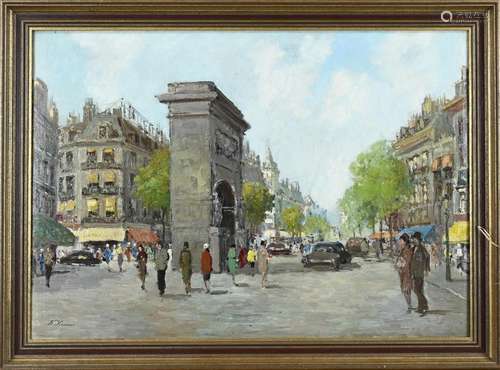 Anton Karssen, Cityscape of Paris