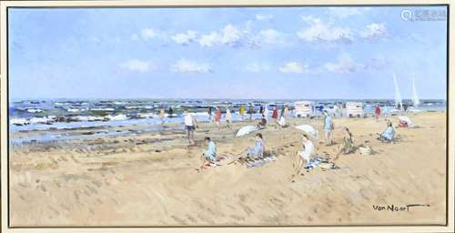 van Noort, Summer beach view Zandvoort