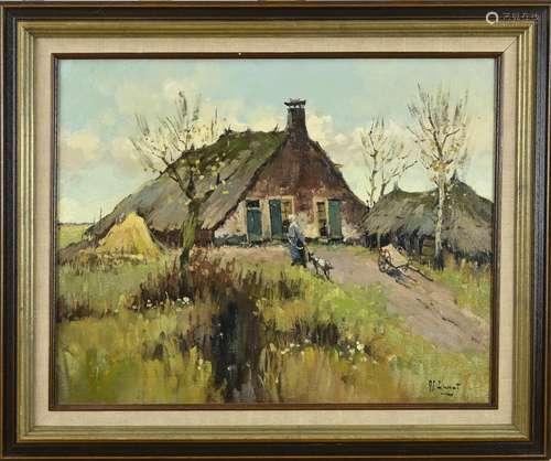 AJ Zwart, Drenthe farm