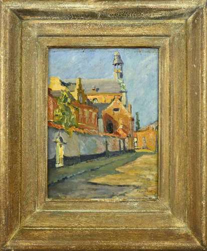 Francisco Laporta , Impressionist village view