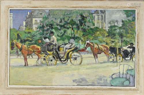 Atelier Paul Dom, Two carriages in Paris