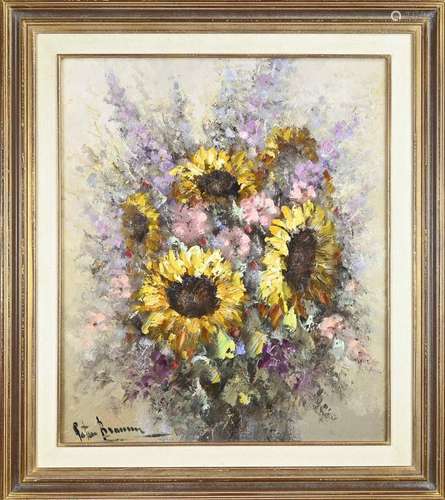 P. Brouwer, Sunflowers