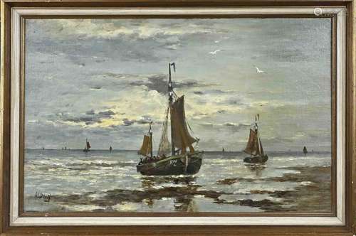 AJ Berry, Katwijk bomb boats with fishermen