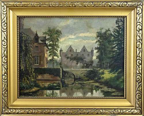 JG Timmermans, View of a castle