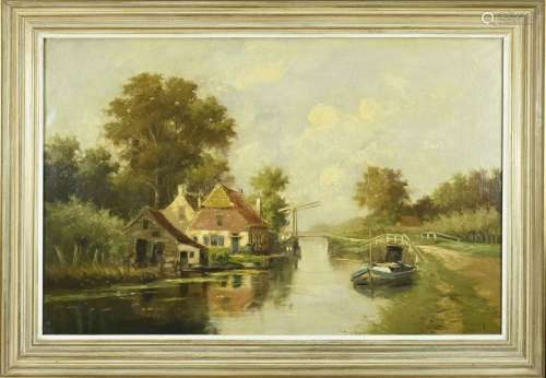 Henk Bellaard, Dutch river view
