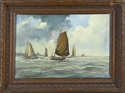 Jan Kelderman, Botters on the Zuiderzee