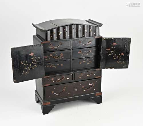 Japanese lacquer cabinet