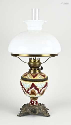Antique petroleum lamp, 1890