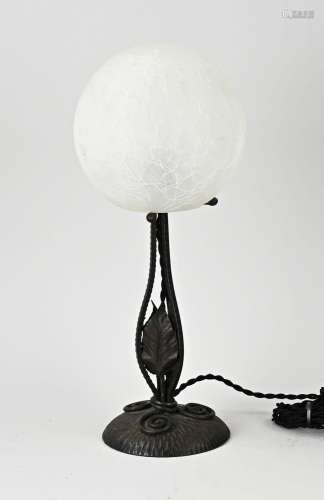 Table lamp, H 37 cm.