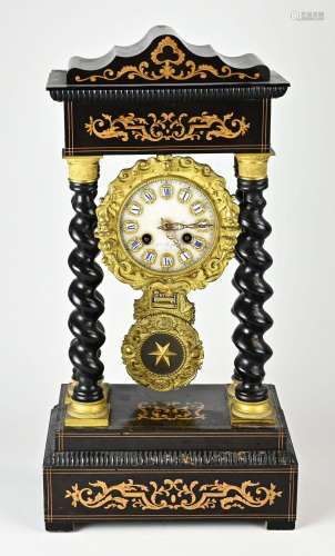 Antique French column clock