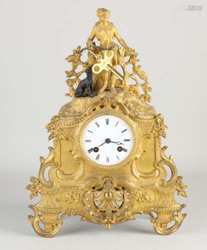 Antique French mantel clock, 1840