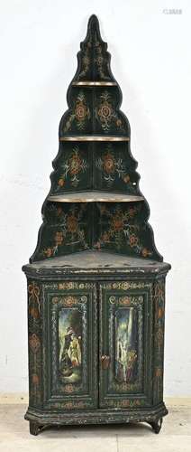 Dutch corner cabinet