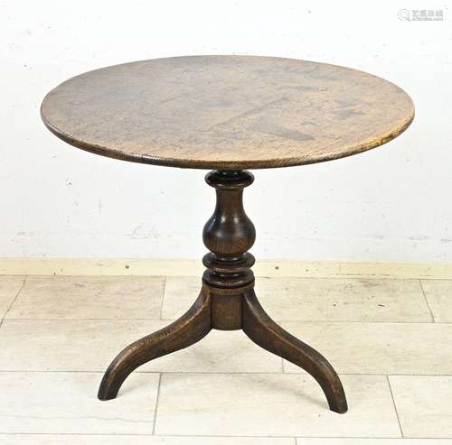 18th century English tilt-top table