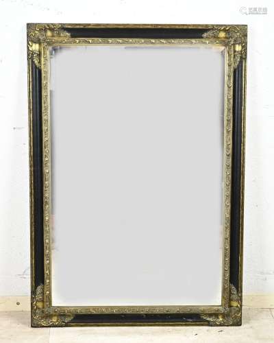 Decorative mirror, H 100 x W 74 cm.