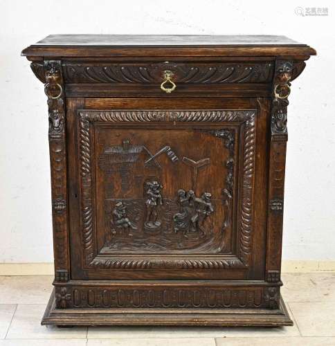 French commode with carving, 1880