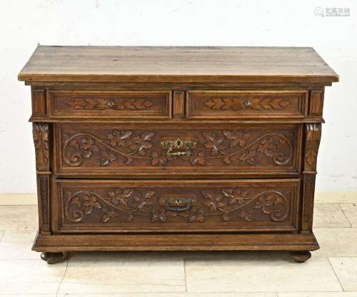 Antique German chest of drawers, 1890
