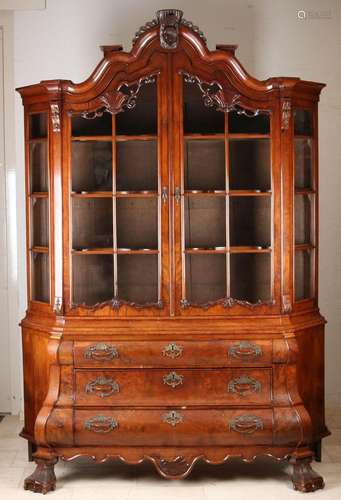 burr nuts display cabinet