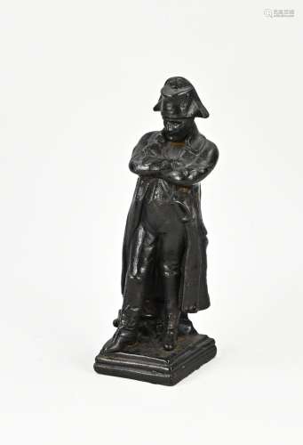 Antique sculpture of Napoleon Bonaparte, H 27 cm.