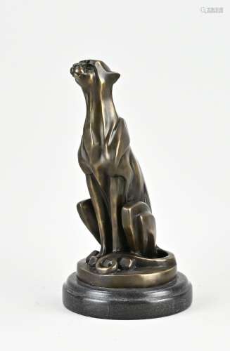 Bronze figure, Panther