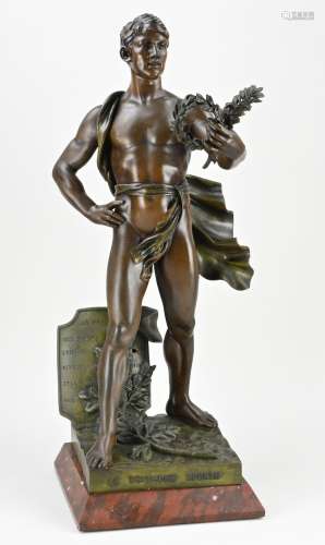 Antique French figure, 1880