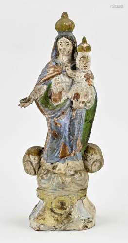 Early 18th century terracotta Madonna