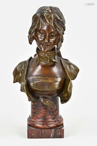 G. van der Straeten, Bust of a young woman