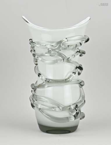 Modern glass design vase