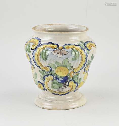 18th century apothecary jar 1746