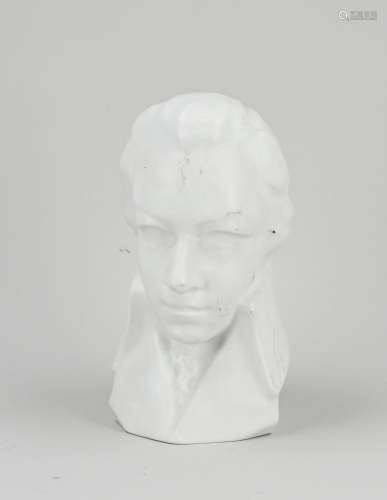 Antique Rosenthal bust, Mozart