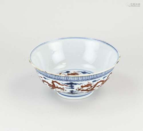 18th century Chinese Kang Xi bowl Ø 19.5 cm.