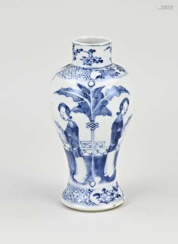 Chinese vase, H 17.5 cm.