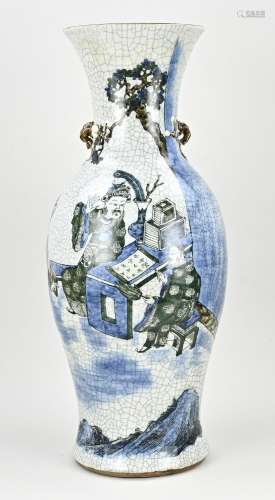 Chinese vase, H 58 cm.