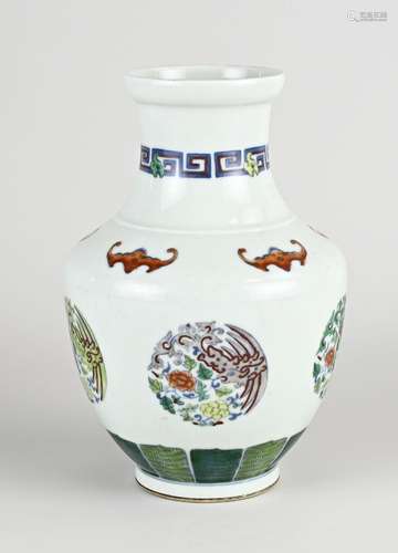 Chinese vase, H 21.5 cm.