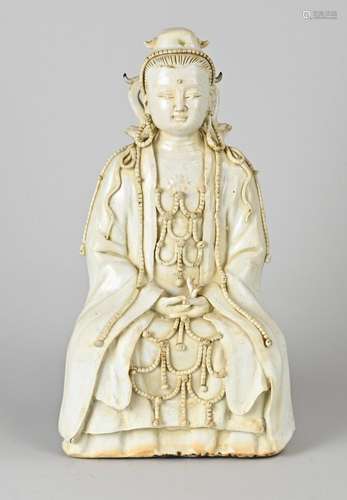 Chinese Quan Yin, H 26 cm.