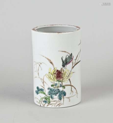 Chinese brush vase, 1900