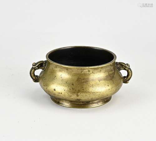 17th - 18th century bronze incense burner