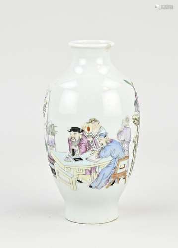 Chinese vase, H 15.5 cm.