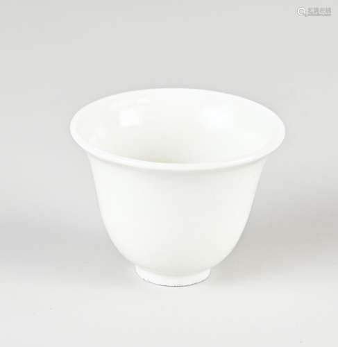 Chinese Blanc de Chine cup Ø 6.8 cm.