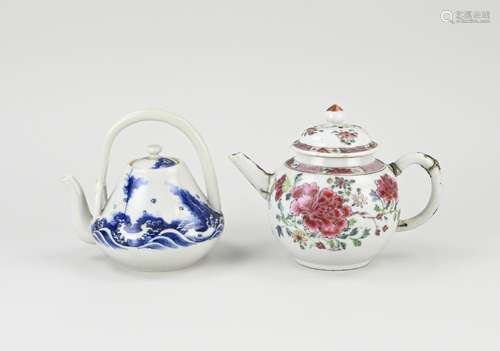 Two antique Chinese teapots