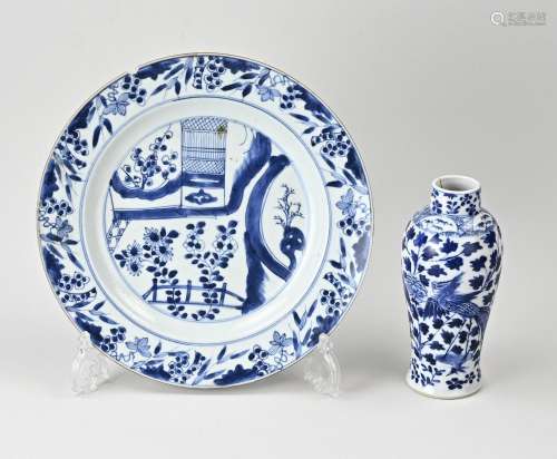 Lot Chinese porcelain (2x)