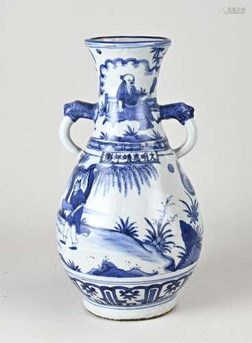 Chinese vase, H 31 cm.