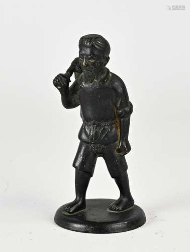 Chinese bronze sculpture, H 11 cm.