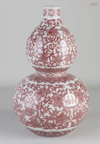 Chinese knob vase, H 32 cm.