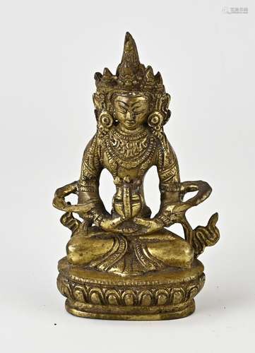 Tibetan bronze Buddha figure