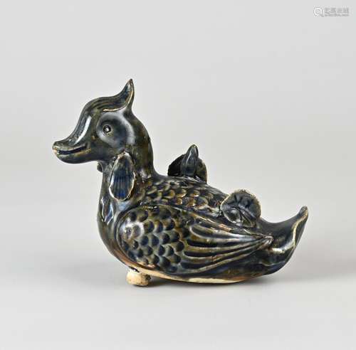 Chinese celadon duck