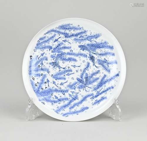 Chinese plate Ø 24.6 cm.