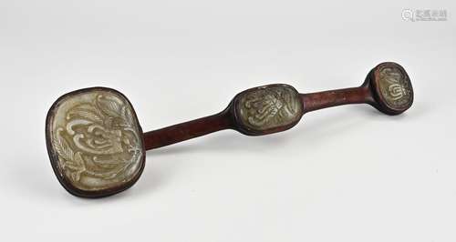 Chinese scepter with jade